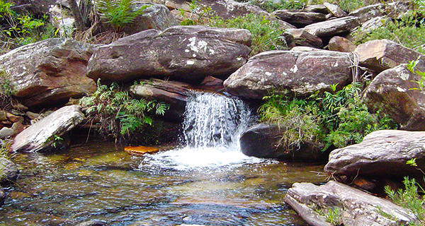 Cachoeira caminho da Esmeralda