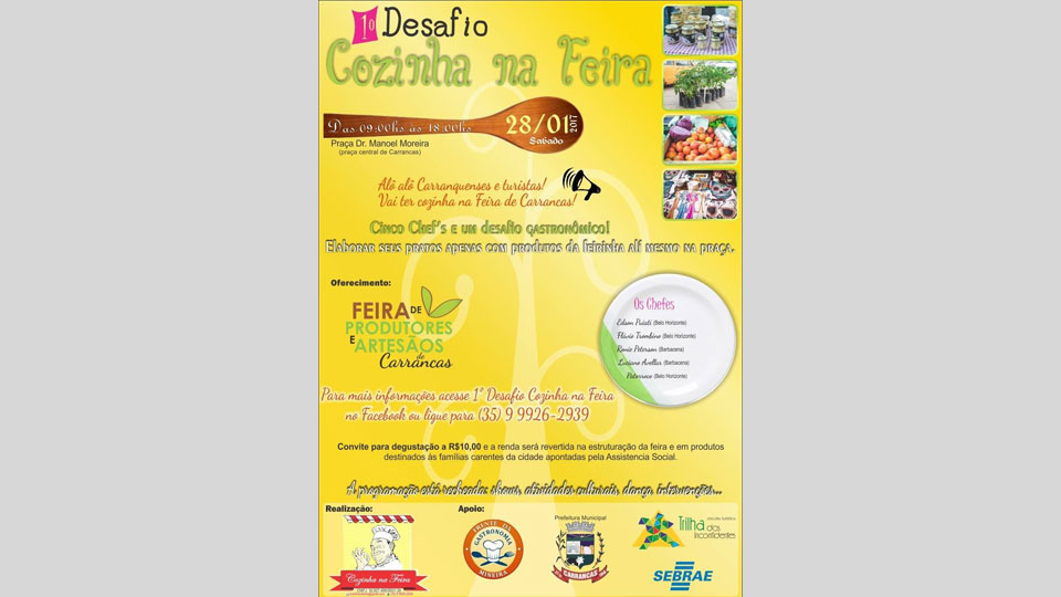 1˚ Desafio Cozinha na Feira
